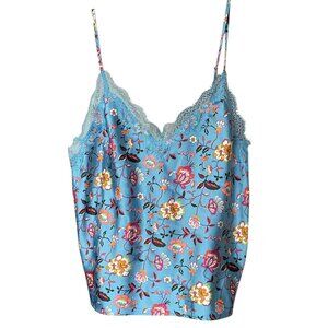 Victoria's Secret Satin Lace Camisole Tank Top Size M